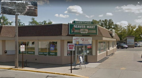 It’s a bad photo of the sticker. And a weird google image photo. Anywho, BEAVER MART!