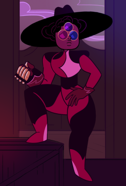 Droosy:  A Wild West Garnet From Months Ago That I Decided To Revisit 