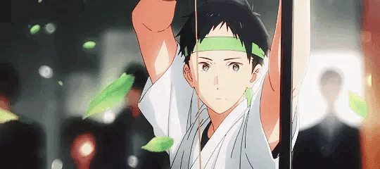 Takigawa, Masaki - Tsurune. OMG his hair