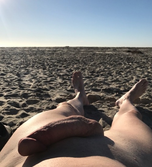 nakedsci:Me #nakedsci beach cock San Diego