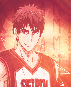 kazuunari:  Kagami Taiga, Power Foward of Seirin 