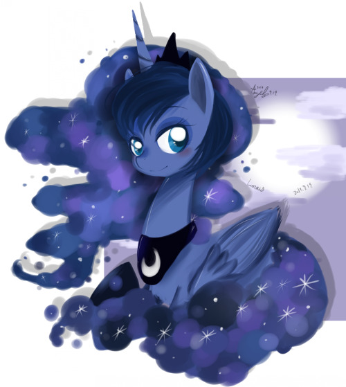 fuckyeahprincessluna:  MLP-luna | Snow Angel [pixiv] http://www.pixiv.net/member_illust.php?mode=medium&illust_id=38605954