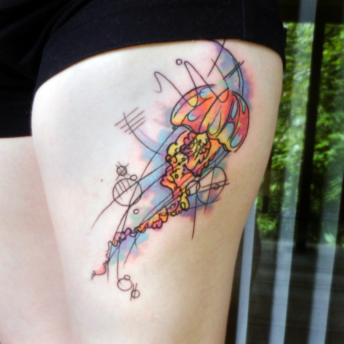fuckyeahtattoos:  I got this awesome jelly from Kinsey Roehm at Idle Hands Tattoo Emporium in Glen Burnie, MD. 