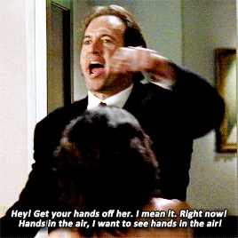 gilmoresgifs:luke + being protective of rory