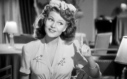 missmarlenedietrich-deactivated:  Rita Hayworth in &ldquo;You Were Never Lovelier&rdquo;