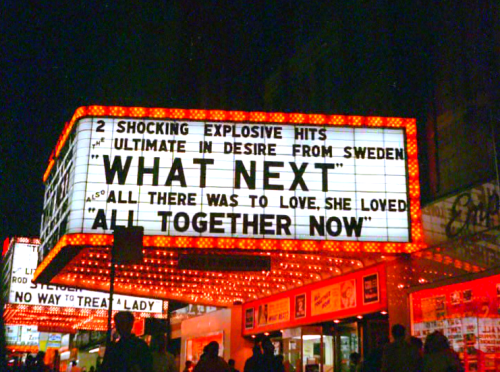 alvinbrickrock:  Times Square circa 1970 