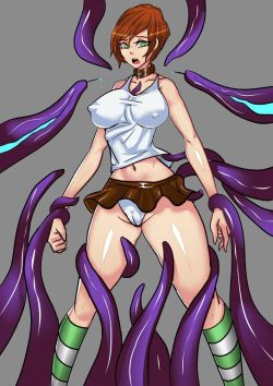 xenozoophavs:  Tentacle Lust http://www.hentai-foundry.com/pictures/user/zxc338093