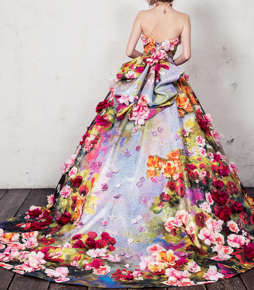 inkxlenses: Blooming Princess Gown (Yumi Katsura Bridal)