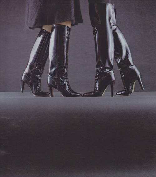featherstonevintage: Heyraud Boots Elle France, September 1977 I would kill for these. 