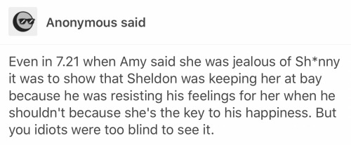 thequeenofshebasays:See the crap I have to put up with? I don’t get it? You’re ship is “canon” why a