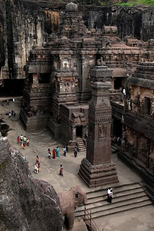 The Rock Hewn Temple, Tibet