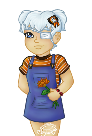 Rose Wilson, such a sweet little girl. Wonder what she has behind her back?