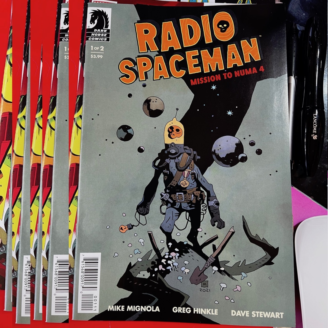 Radio Spaceman: Mission to Numa 4 • Mike Mignola • Greg Hinkle • Dave Stewart • Dark Horse Comics