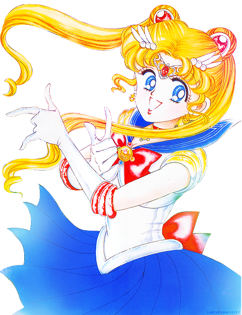 Transparent Sailor Moon.