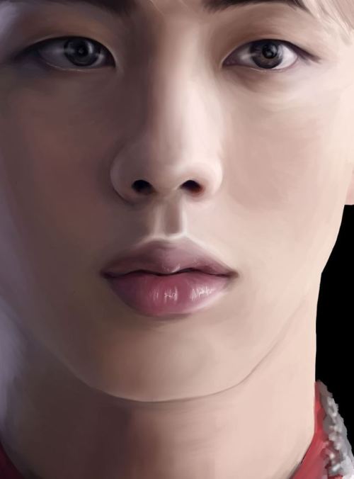 slight variation paintings of Jin!!! :)  (with some close ups)DIGITAL ARTart on instagram: @ _g
