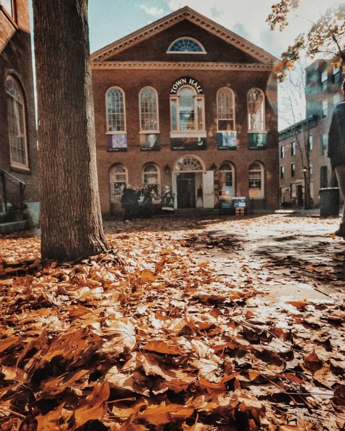 The Town Hall of #Salem #Massachusetts.The best place to celebrate #halloween#Newengland is by f