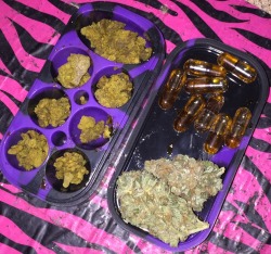 mrs-420:  Todays menu; crumble, bud, and thc pills 