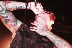 thyartispancakes:  Carnifex @ Whisky a Go Go by V E N O M on Flickr. 