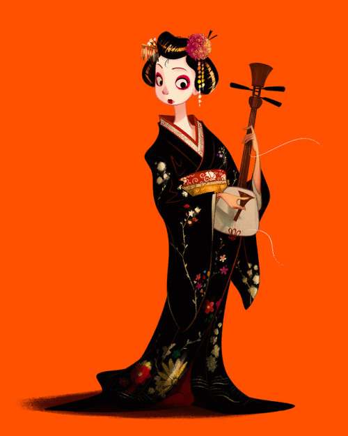 thecollectibles - Kabuki Theatre - Character Design Challenge by...