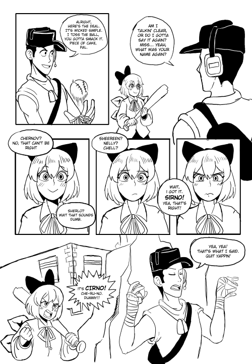 The Mercs And The Fairy : Touhou And TF2 Crossover