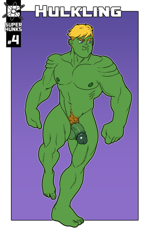 c-atomic:  Super Hunks #4-6Every month I’m drawing three hunky superheroes with the third being Patreon exclusive.| Patreon | 