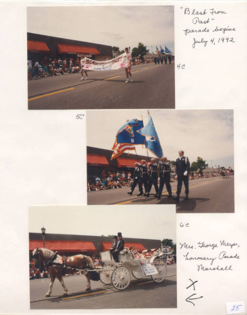 Scenes from 4th of July parade celebrating Whitefish Bay’s centennial, 1992.From volume 29 in 