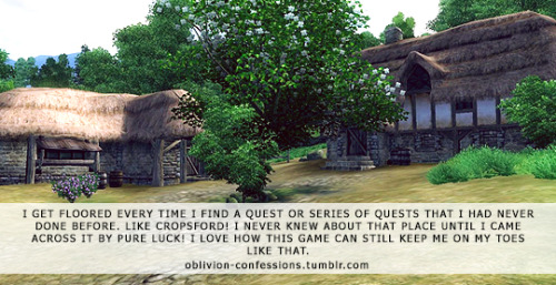 “I get floored every time I find a quest or series of quests that I had never done before. Like Crop