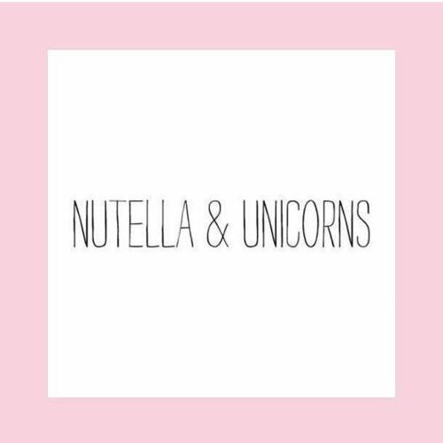 Because Nutella &amp; unicorns. That&rsquo;s all. #fridayfun #nutella #unicorns #dontquityou