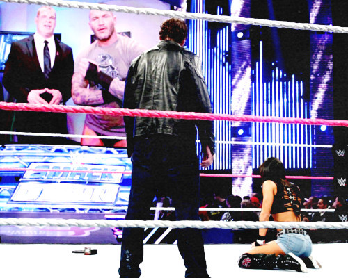  AU: AJ and Dean stand their ground against the Authority. 
