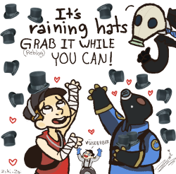 ziki-zai:  when I saw the hats on tumblr, I