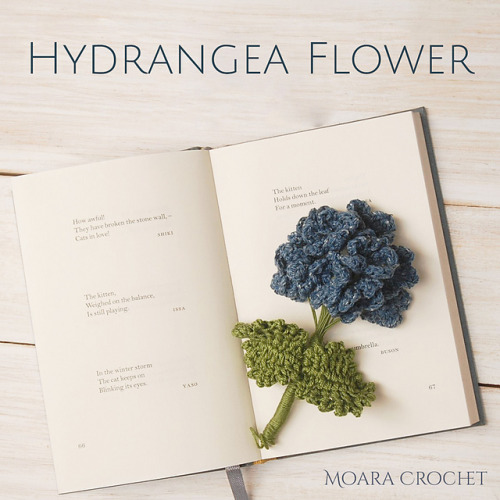 ericacrochets: Hydrangea Flower by Moara CrochetFree Crochet Pattern Here