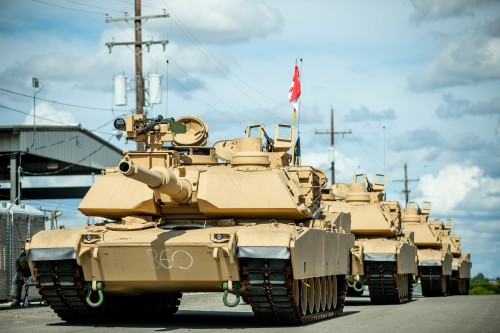 Troopers assigned to Bravo Company, 3rd Battalion, 8th Cavalry Regiment, 3rd Armored Brigade Combat 