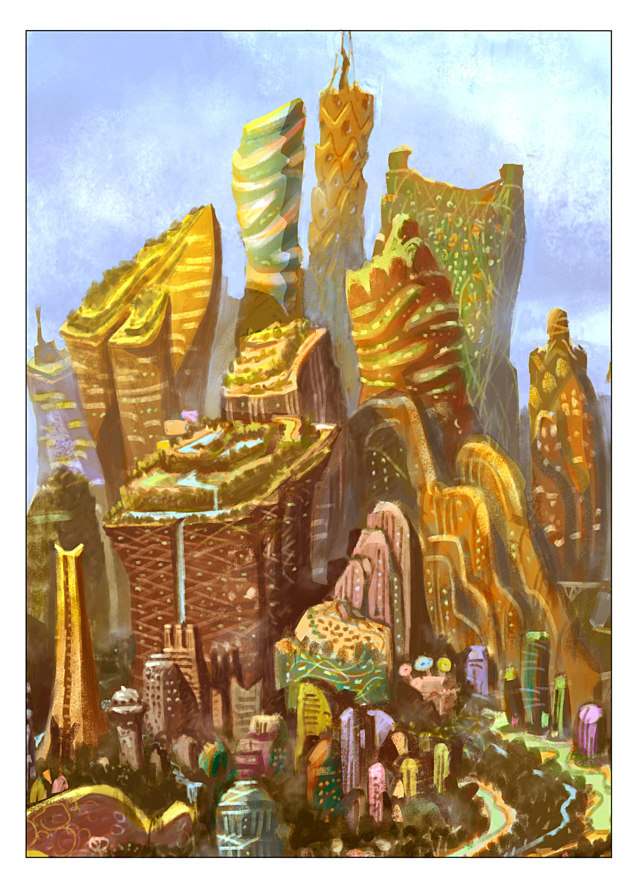 armandserrano:  Finally, ZOOTOPIA opens today! Here are some of the earliest artworks