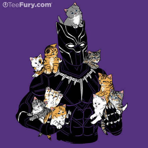 King of Kittens - available @ TeeFury June 6th only!