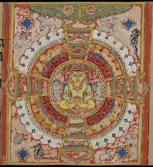The Mahavira As A Perfected Being Jain School, Gujarat, dated 1411 Source: Freer-Sackler Galleries