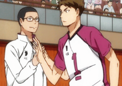 kagejamas:   💪    💪   💪   ushiwaka is so strong, he has three arms 💪