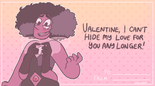 Steven Universe Valentine’s Day Cards Part 3!
