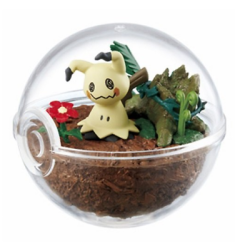 retrogamingblog:  Re-ment just released a new line of Pokeball Terrariums from the Alola Region