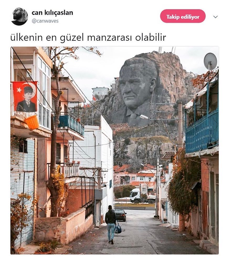 Ülkenin en güzel manzarası olabilir