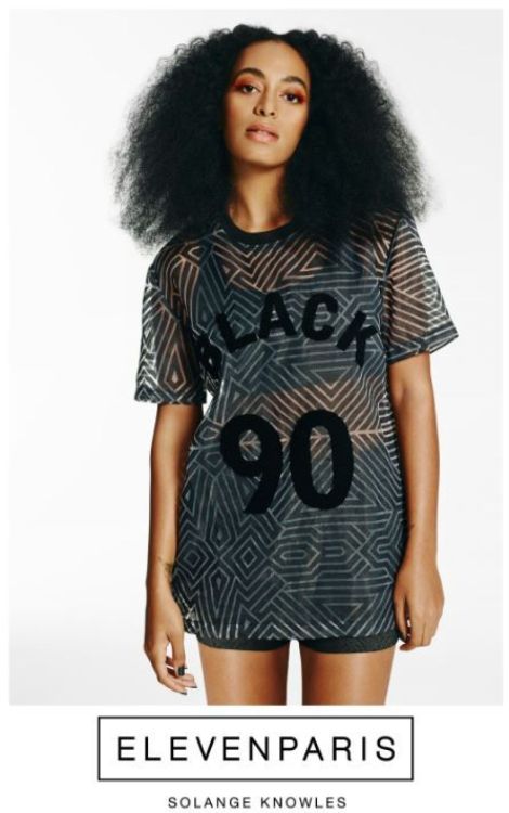 Porn Pics mtvstyle:  Solange for Elevenparis