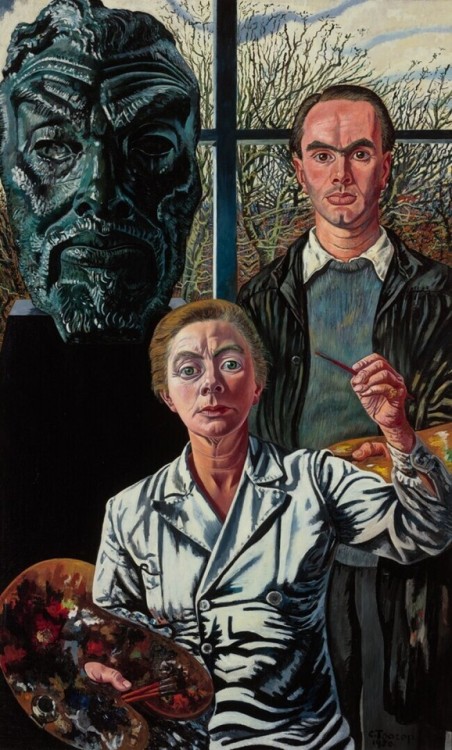 Three Generations (1941-1950). Charley Toorop (Dutch, 1891-1955). Oil on canvas. Museum Boijmans Van