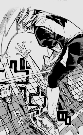 keiko-chan:  “It’s been a long while since I’ve seen him face his first spike