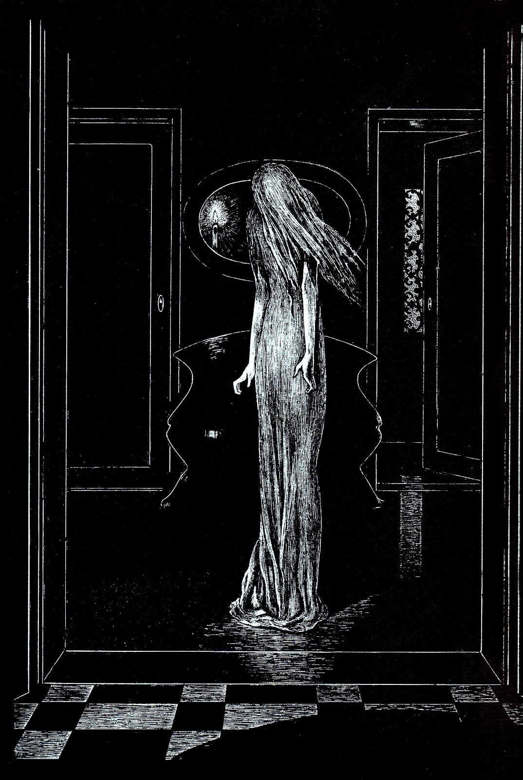 xenophone:  shakypigment: the work of Edgar Allan Poe illustrated by Alberto Martini