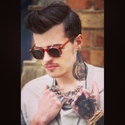 officialsuicideboys:  #suicideboy #sunglasses #handsome #haircut #tattoos #tattooed #tattogram #tattoosofinstagram #instasize #inkboy #inkedboy #mancrush #malemodel 