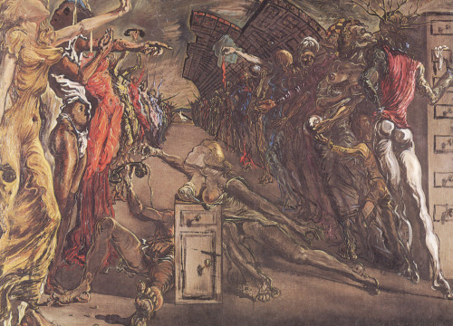 salvadordali-art:  Palladio’s Corridor of Dramatic Surprise, 1938 Salvador Dali  