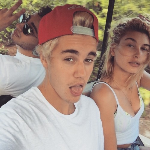 justin and hailey - december, 2014. 