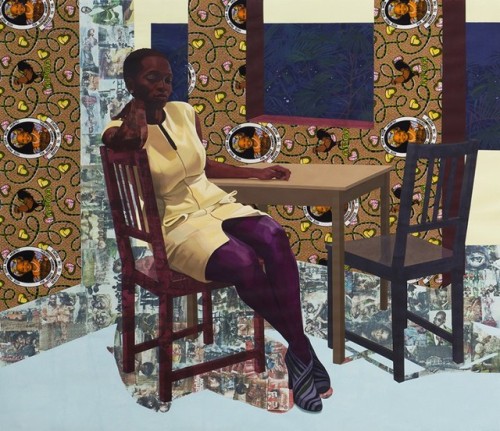 Portals, by Njideka Akunyili, 2016