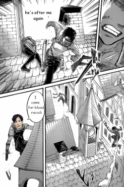 veronikamacabre:  beneath-a-timeless-sky:  a summary of snk chapter 58 a sequel to this post  JEAN BISCUIT 