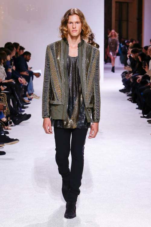 Balmain menswear, fall 2018