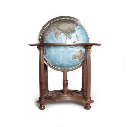 The newest sizing in our floor standing globe collection. These photographs are the colouring called